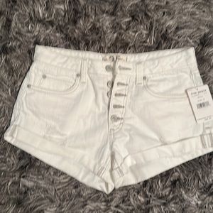 Free People size 25 shorts NWT